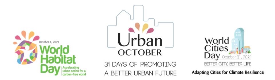 Urban October 2021 logos